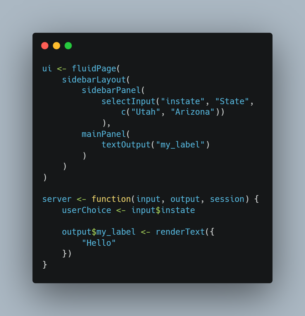 UI and Server Working Together