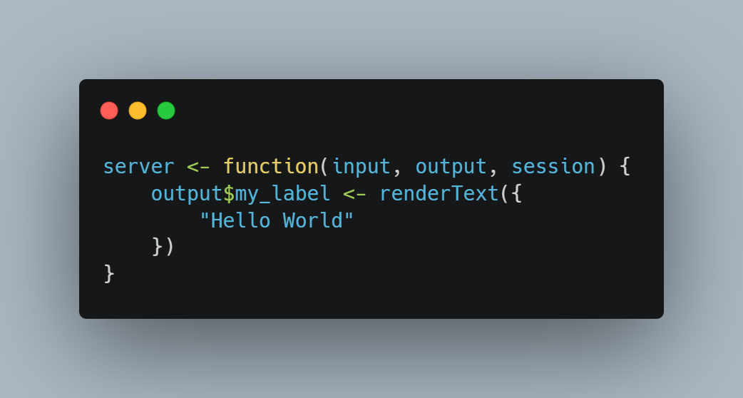 Example Server Code