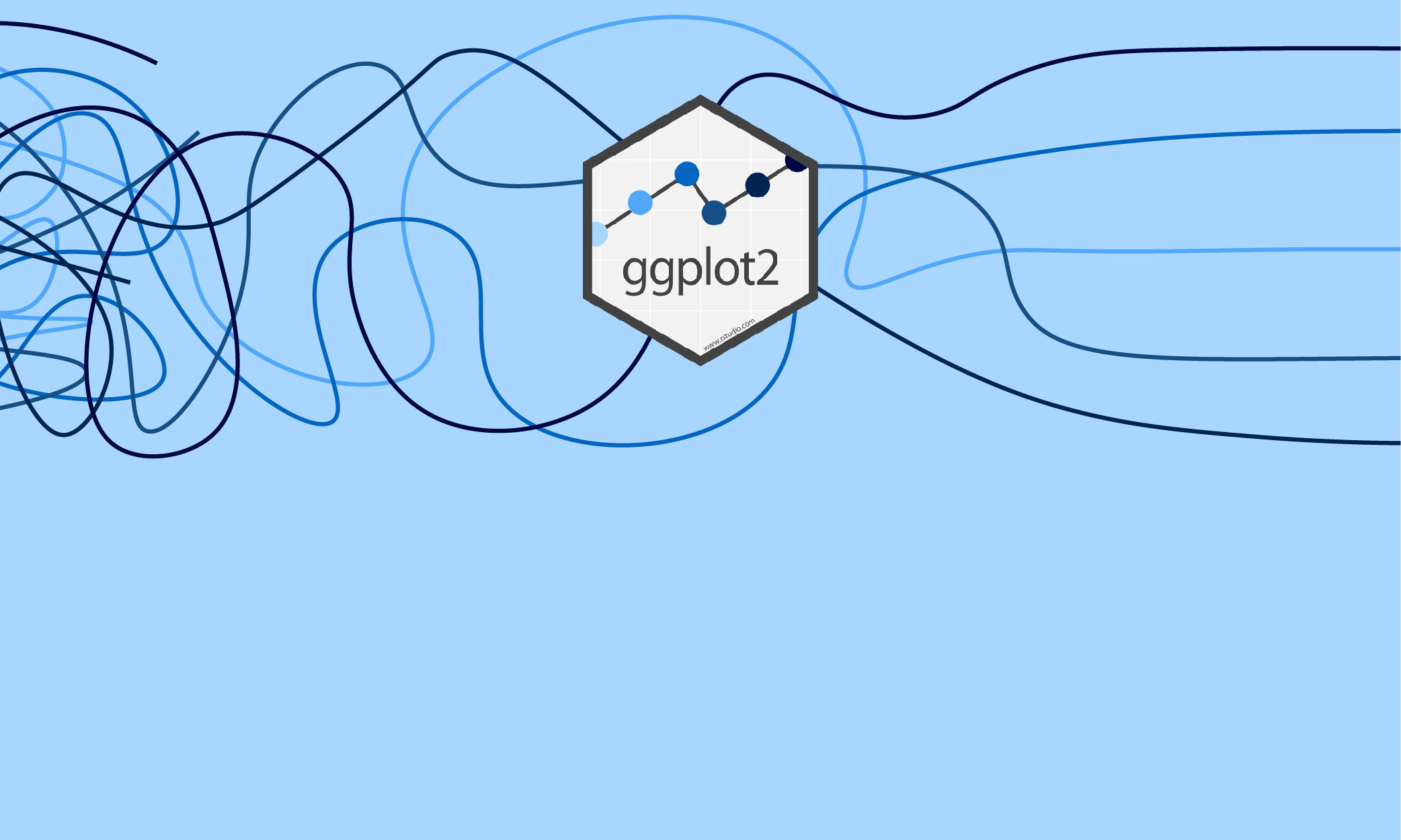 ggplot2 Hexagon Icon
